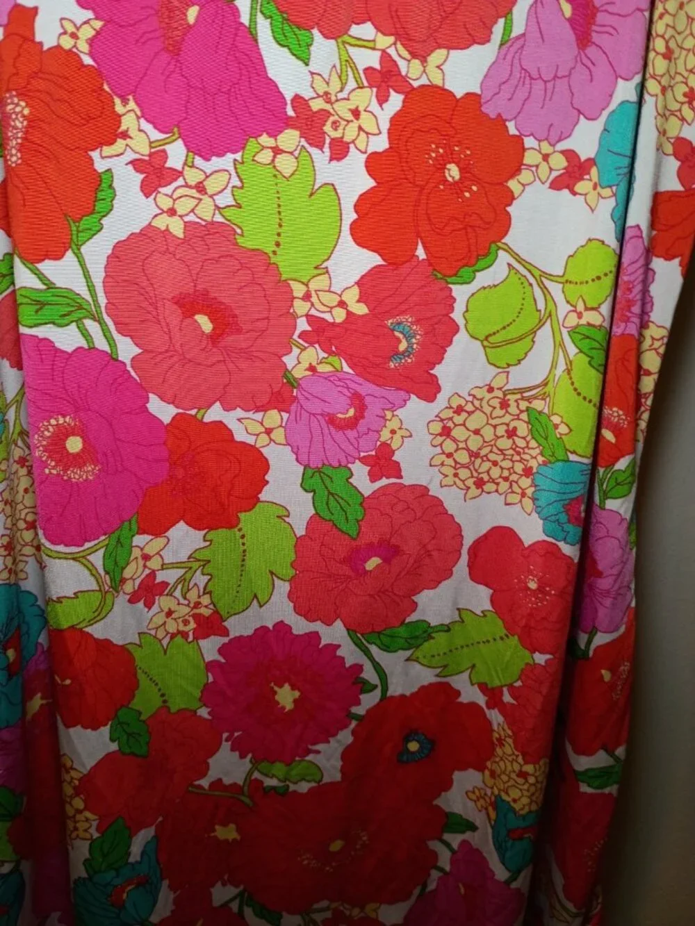 Josie Natori Babydoll Slip Dress Size M Lace Trim Cami Floral Preppy Y2K Sleep